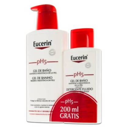 Eucerin Ph5 Gel De Banho 400ml + 200ml Promo