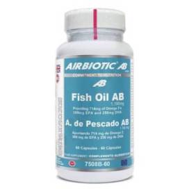 Aceite De Pescado 1190mg Omega3epadha 60 Caps Airbiotic