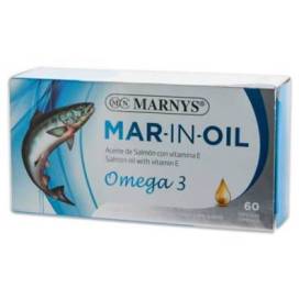 Mar In Oil Omega 3 500 Mg 60 Cápsulas Marnys