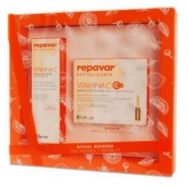 Repavar Revitalizante Vitamin C Nachtcreme 50 Ml + 5 Ampullen Promo