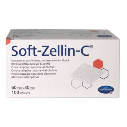 Soft-zellin C Kompressen 60x30 Mm 100 Einheiten Hartmann