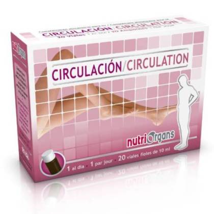 Nutriorgans Circulação 20 Viales