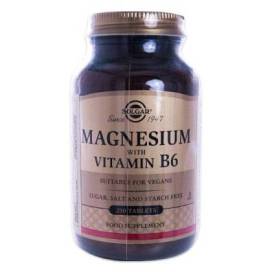 Solgar Magnésio Vitamina B6 250 Comp