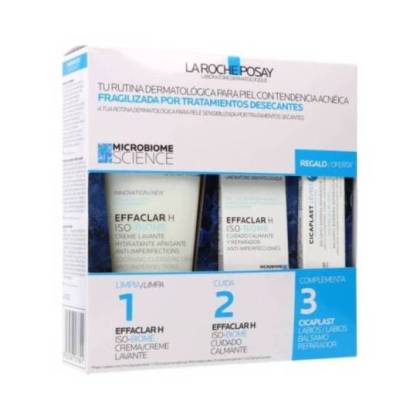 Effaclar H Isobiome 50 Ml + Effaclar H Isobiome Crema Lavante 200 Ml + Cicaclaspt Lippen Promo