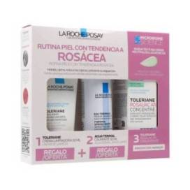 La Roche Posay Toleriane Rosaliac Ar 40ml + Agua Termal 50ml + Crema Limpiadora 50ml Promo