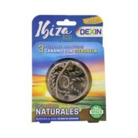 Dexin Ibiza Eco-Armband mit Citronella 3 Einheiten