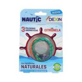 Dexin Nautic Pulsera Con Citronela 3 Uds