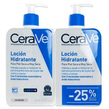 Cerave Moisturising Lotion For Dry Skin 2x473 Ml Promo