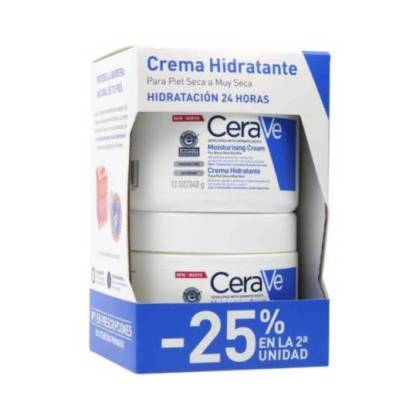 Cerave Moisturizing Cream for Dry Skin 2x340 g Promo