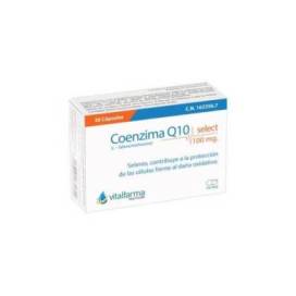 Coenzima Q10 Select 100mg 30 Capsules Vitalfarma