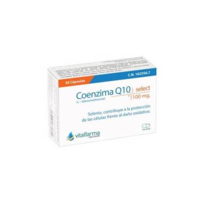 Coenzima Q10 Select 100mg 30 Kapseln Vitalfarma