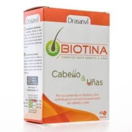 Biotina para cabelos e unhas 45 Comps Drasanvi