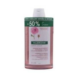 Klorane Peony Shampoo 2x400 Ml Promo