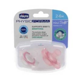 Chicco Physioforma Pacifer 2-6m White And Pink 2 Units