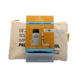 Heliocare 360 Water Gel 50 Ml + Endocare Radiance C Oil-free 10 Ampullen 2 Ml + Beauty Tasche Promo