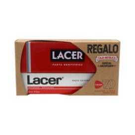 Lacer Pasta Dental Con Fluor 125 ml + Regalo Caja Metalica Promo