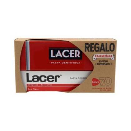 Lacer Pasta Com Flúor 125 Ml + Presente Promo