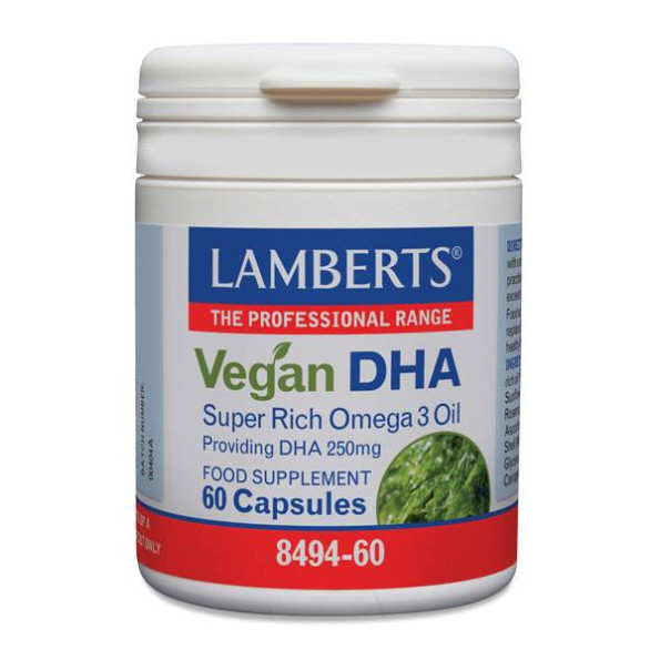 DHA Vegano 60 Cápsulas 849460 Lamberts