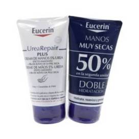 Eucerin Urarepair Plus Creme Para Mãos 2 Unidades Promo