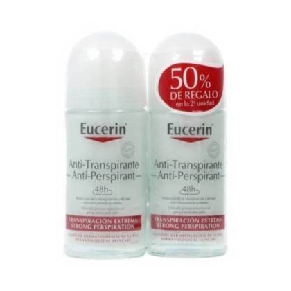 Eucerin Antitranspirant 48h 2x50 ml Aktion