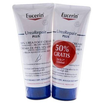 Eucerin Urearepair Plus Crema Pies 2x100ml Aktion