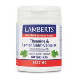 Theanine And Lemon Balm Complex 60 Tablets Lamberts