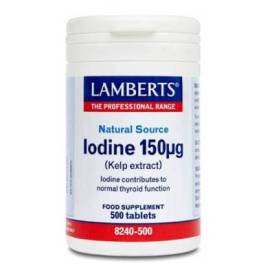Iodine 150mcg (kelp Extract) 500 Tablets Lamberts