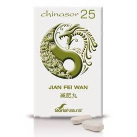 Chinasor 25 Jian Fei Wan 30 Comprimidos Soria Natural