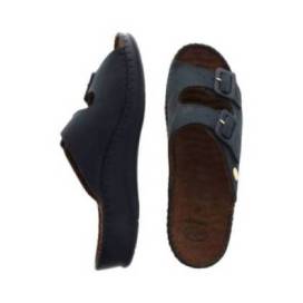 Scholl Weekend Blue Sandal Size 40