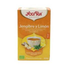 Yogi Tea Jenjibre Y Limon 17 Sobres