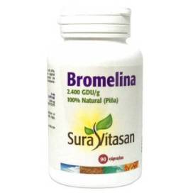 Bromelina 2400 Gdu 90 Caps Suravitasan