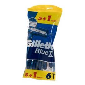 Gillette Blue Ii Fixed 5+1 Blau