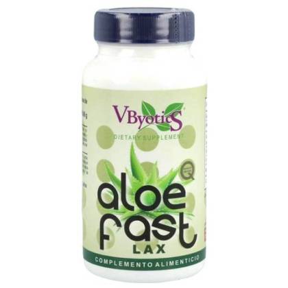 Aloe Fastlax 60 Capsules Vbyotics