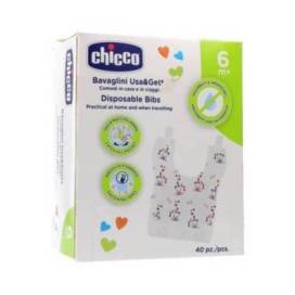 Chicco Babador Descartável 40 Unidades