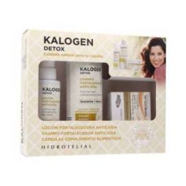 Hidrotelial Kalogen Detox Loção 150 Ml + Champô 400 Ml + Cabelo E Unhas 30 Cápsulas Promo