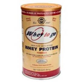 Whey To Go Proteina Powder Chocolate 1162 g Solgar