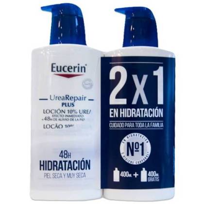 Eucerin Urearepair Plus Lotion 10% Urea 400 Ml Promo