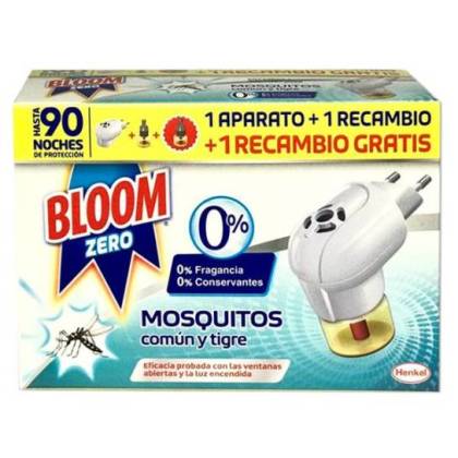 Bloom Zero Doble Eficacia Aparato + 2 Recambios