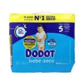 Dodot Bebe Seco 11-16 Kg Talla 5 34 Uds