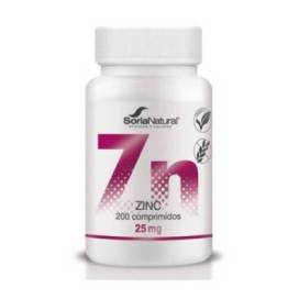 Zinc Liberacion Sostenida 200 Comp R11144 Soria Natural