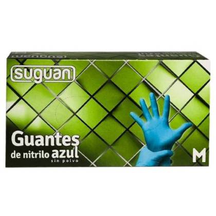 Guante Nitrilo Suguan Sin Polvo Tm 100 Uds