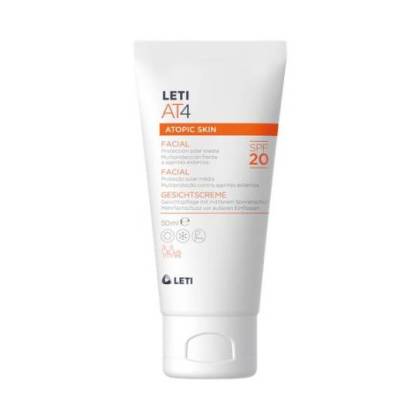 Leti At4 Crema Facial Spf20 50 ml