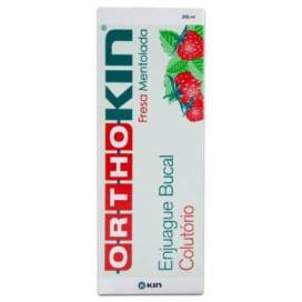 Orthokin Morango Mentolado Enxague Bucal 500 Ml