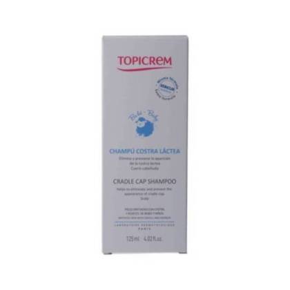 Topicrem Champô Costra Láctea 125 Ml Sebicur Pediatrico