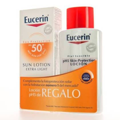 Eucerin Solar Loção Light Sfp50 + Presente Promo