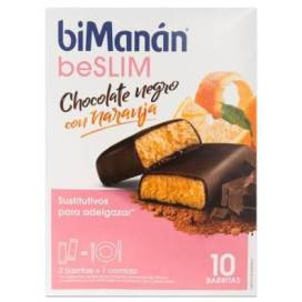 Bimanan Beslim Riegel Schokolade Und Orangen 10 Riegel
