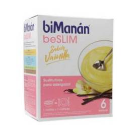 Bimanan Beslim Vanille Cremespeise 6 Beutel