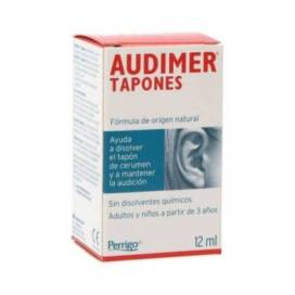 Audimer Plugs Ear Cleaning Solution 12 ml