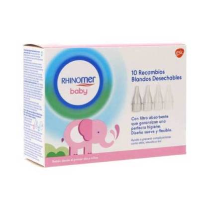 Rhinomer Baby Disposable Soft Refills 10 Units