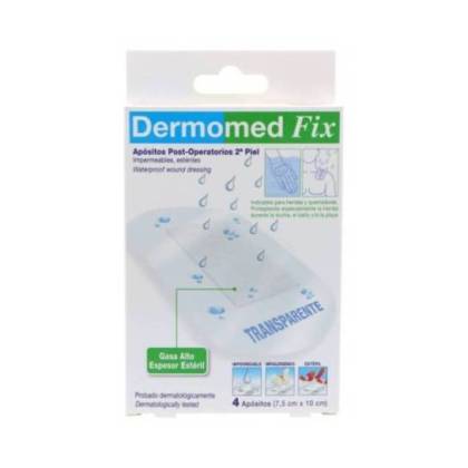 Dermomed Fix Second Skin Sterile Dressing 10 Cm